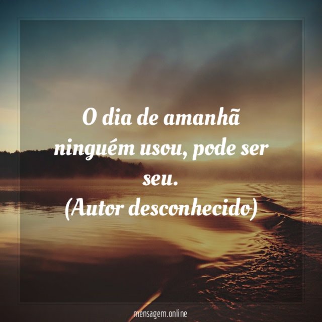 Amanhã