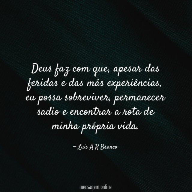 Deus faz com que