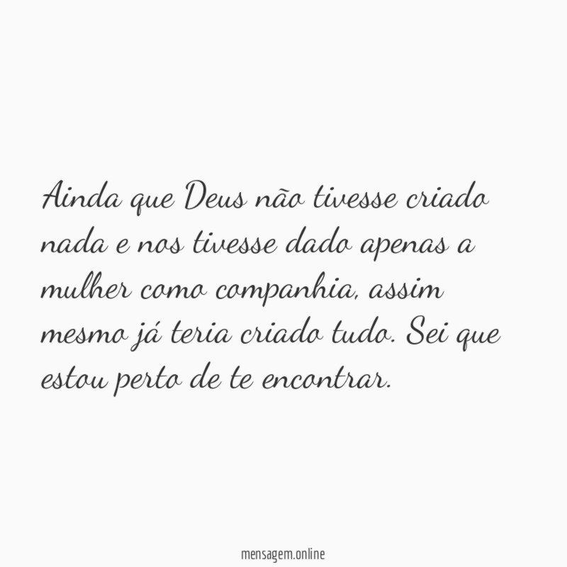 Ainda que Deus não tivesse criado nada