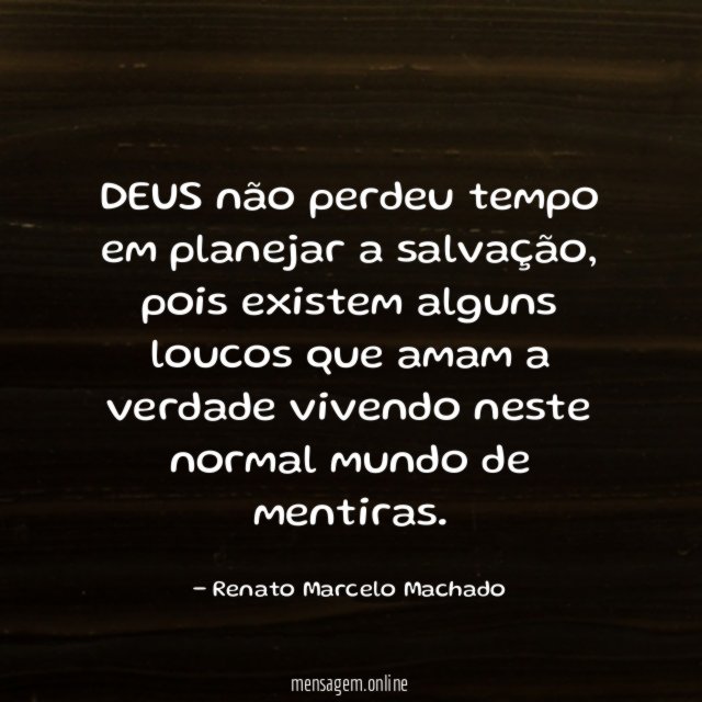 DEUS não perdeu tempo em planejar a salvação