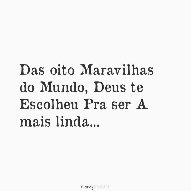 Das oito Maravilhas do Mundo