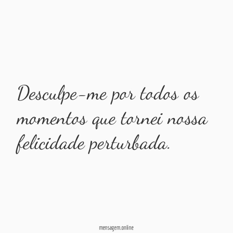 Felicidade perturbada