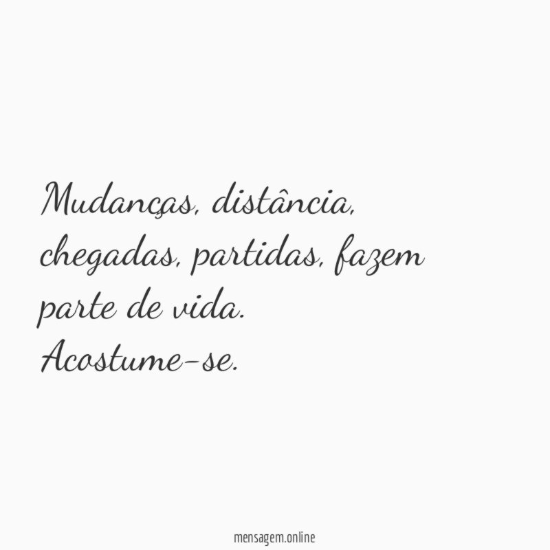 Acostume-se