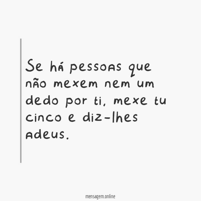 Diga adeus