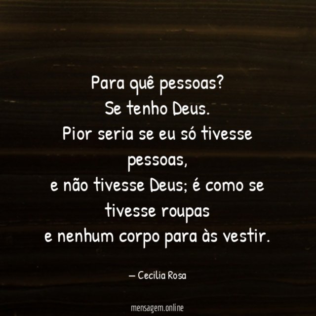 Para quê pessoas