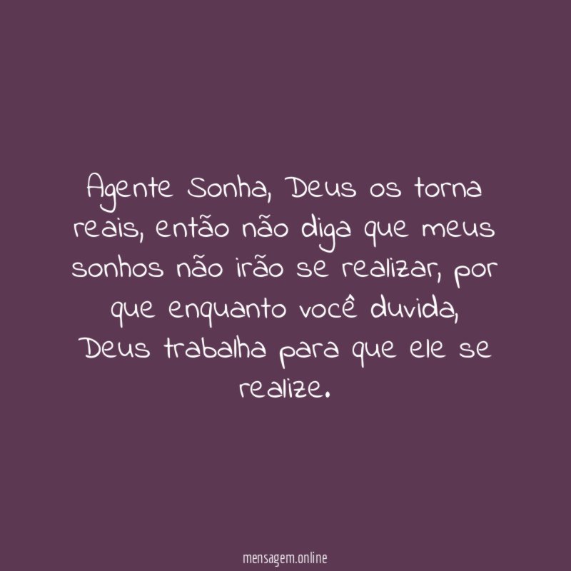 Agente Sonha
