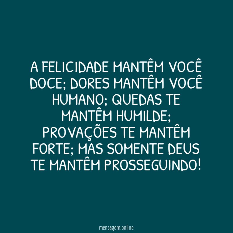 Somente Deus