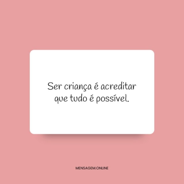 Ser feliz com pouco