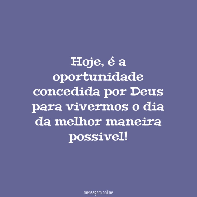 Hoje