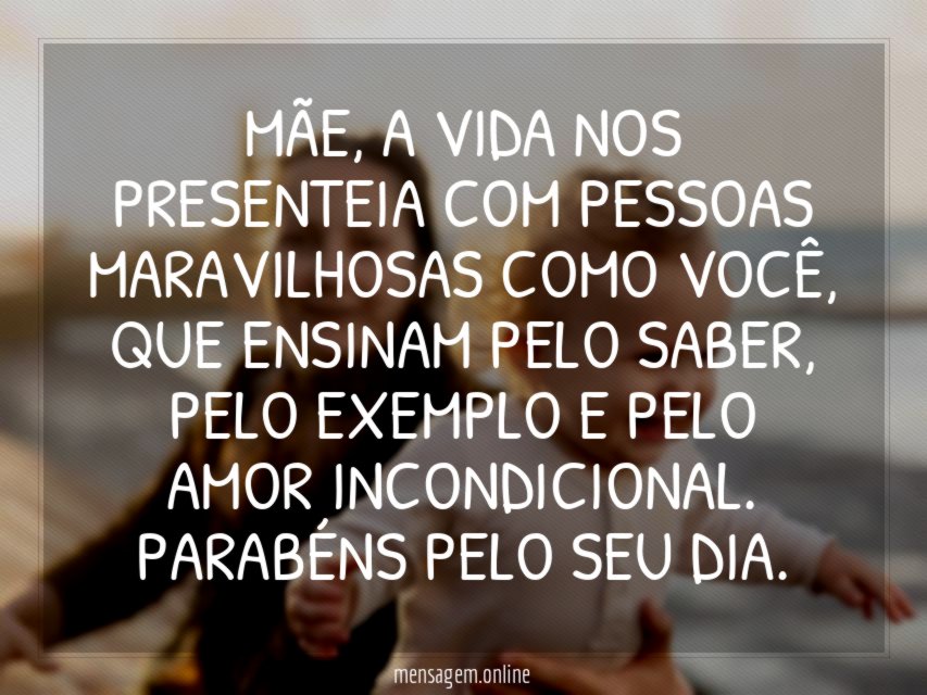 Ensinam pelo amor