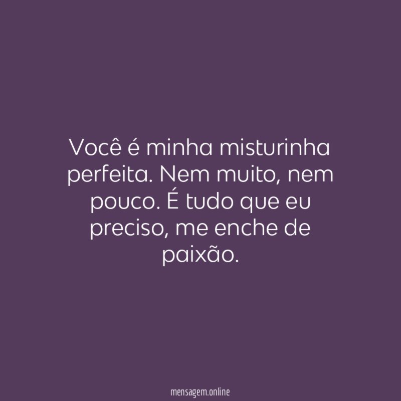 Misturinha perfeita