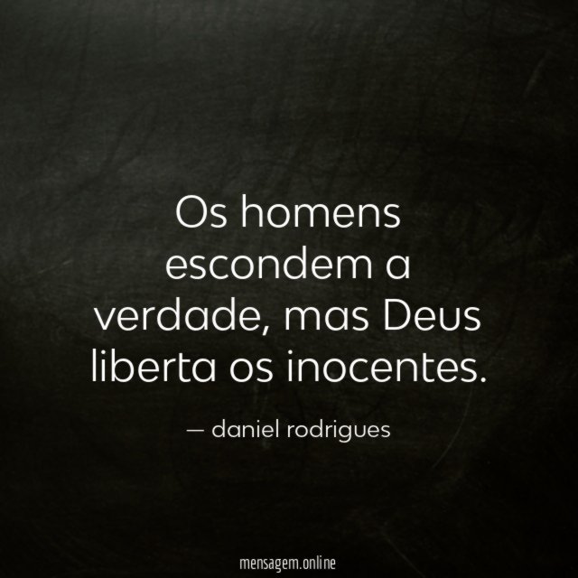 Os homens escondem a verdade