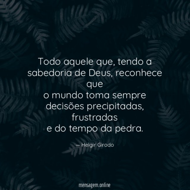 Todo aquele que