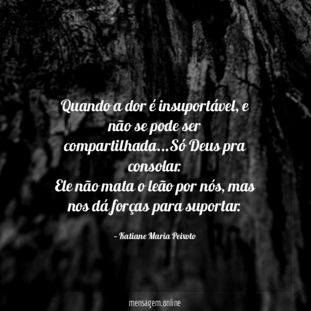 Quando a dor é insuportável