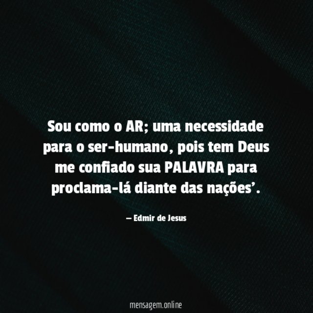sou como o AR
