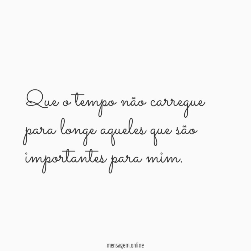 Importantes para mim
