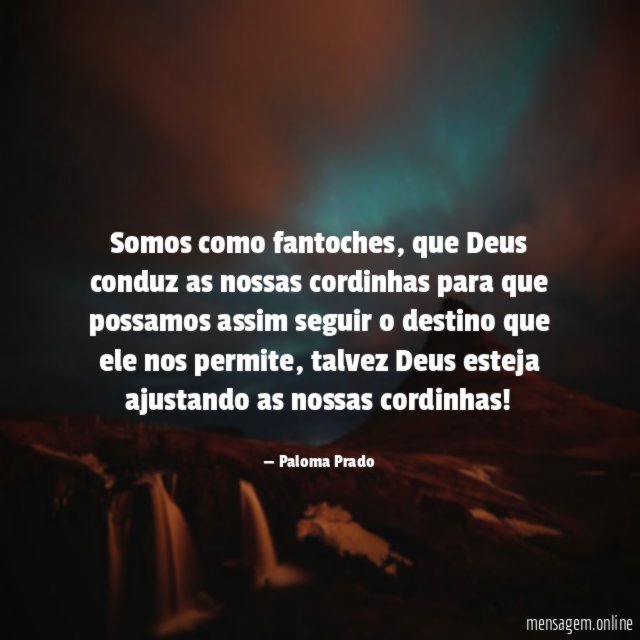Somos como fantoches