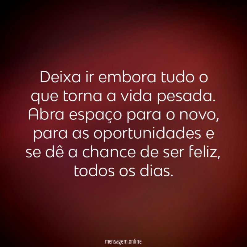 Deixa ir embora