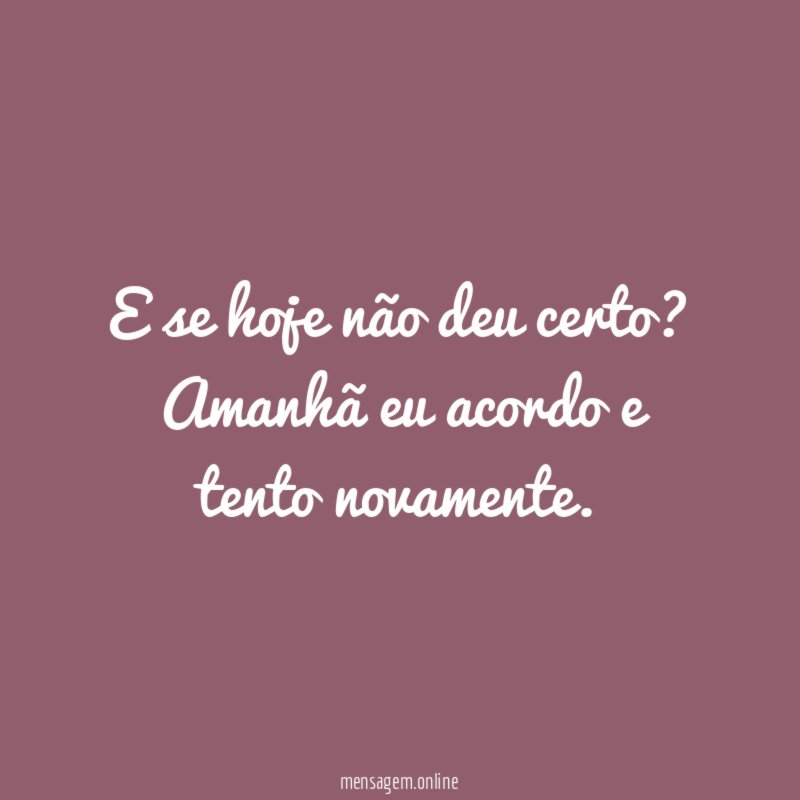 Desistir nunca