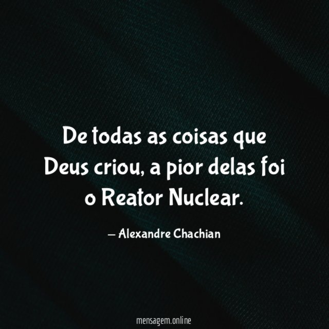 De todas as coisas que Deus criou