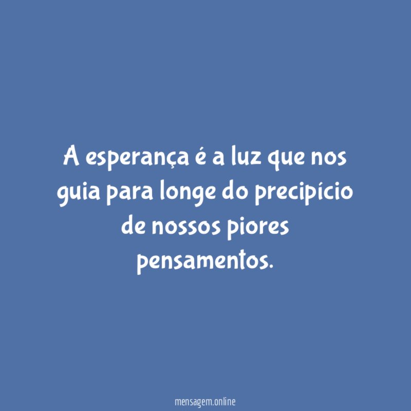 Precipício dos pensamentos
