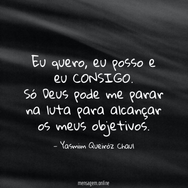 Eu quero