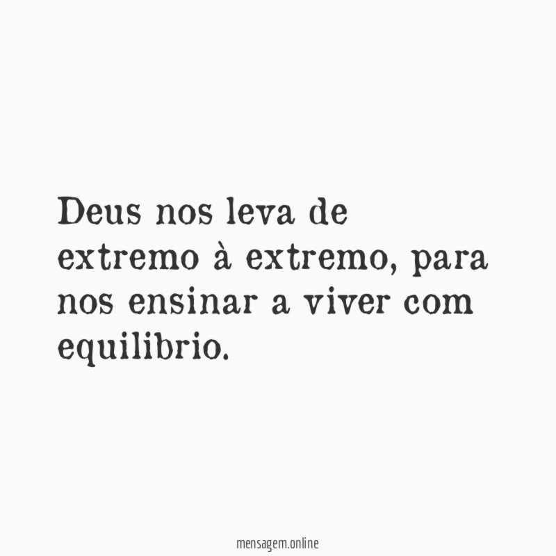 Deus nos leva de extremo à extremo