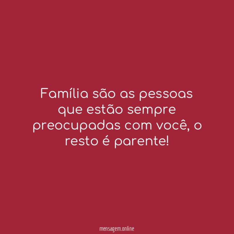 Preocupados com você