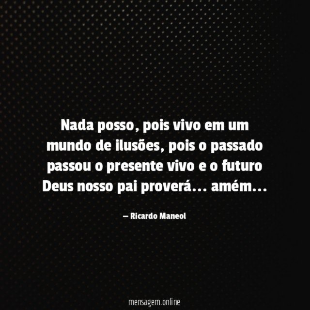 Nada posso
