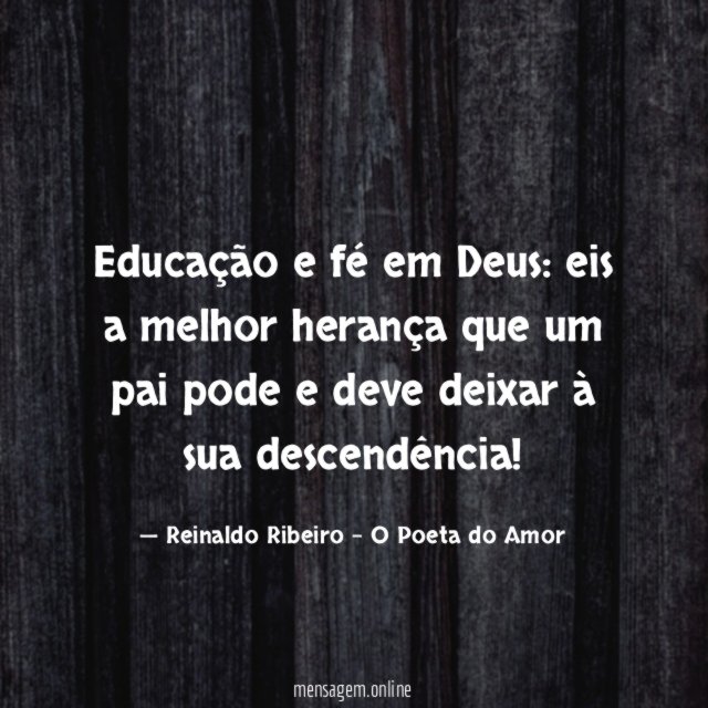 Educação e fé em Deus