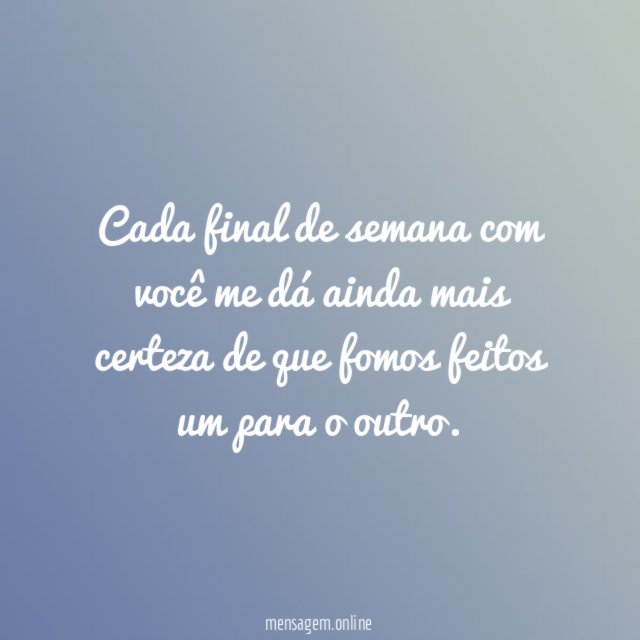Um para o outro
