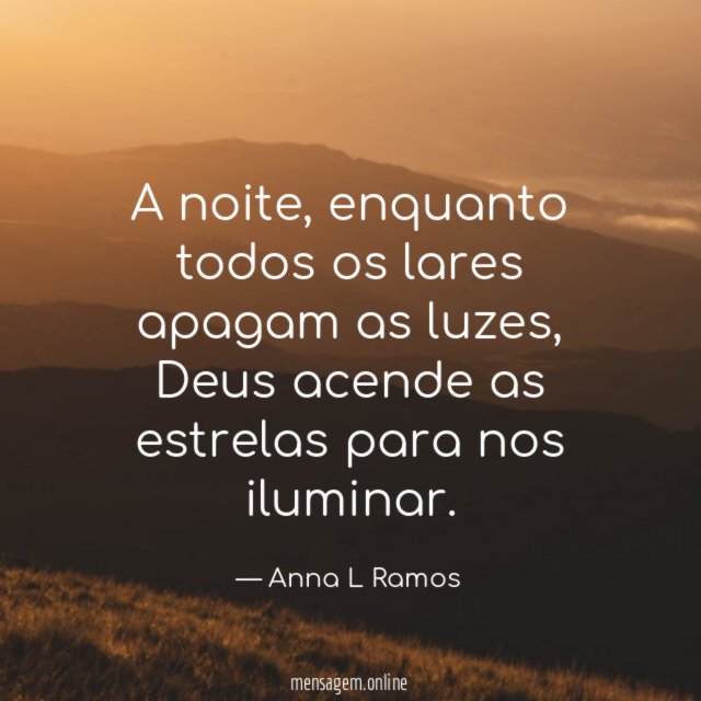 A noite