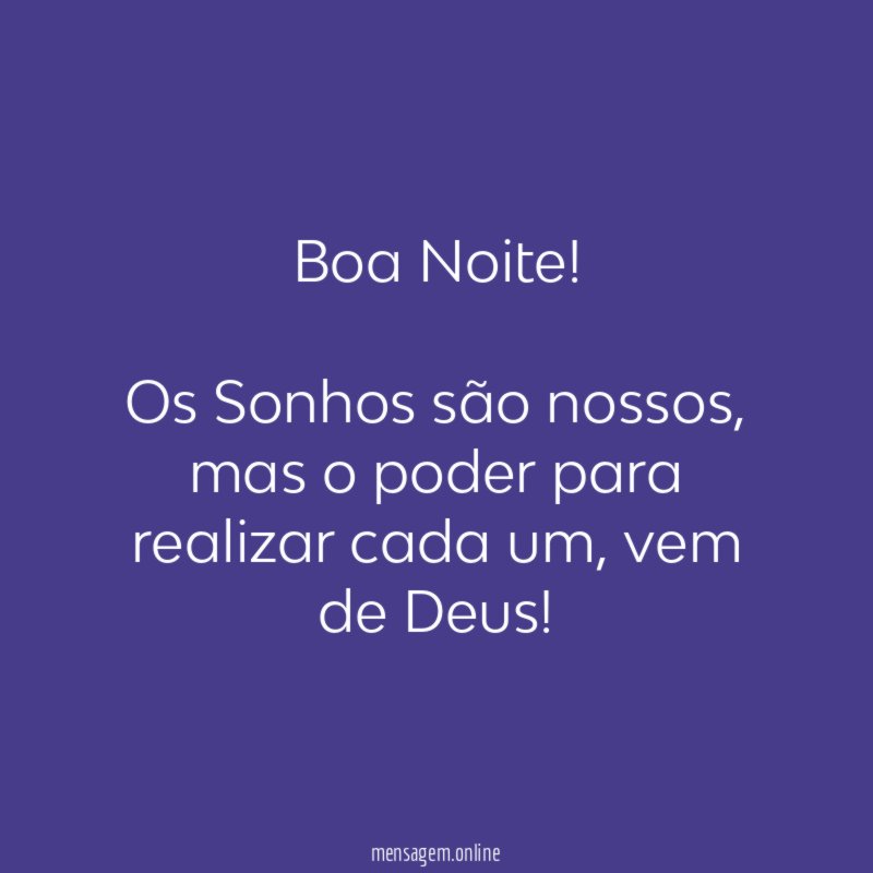 Boa Noite