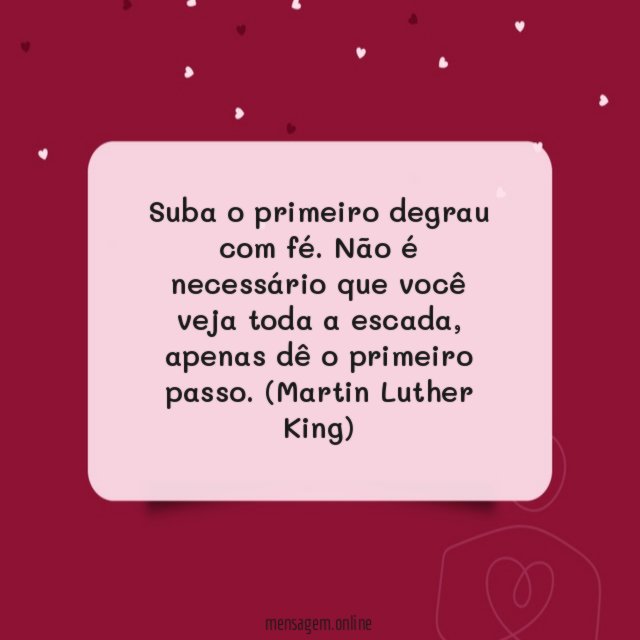 Primeiro passo
