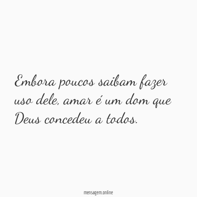 Embora poucos saibam fazer uso dele