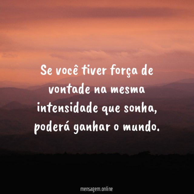 Força de vontade