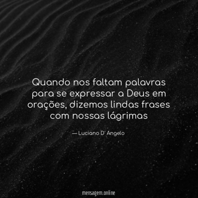 Quando nos faltam palavras para se expressar a Deus em orações