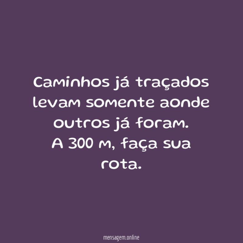 Faça sua rota