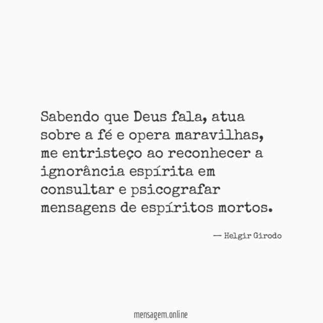 Sabendo que Deus fala