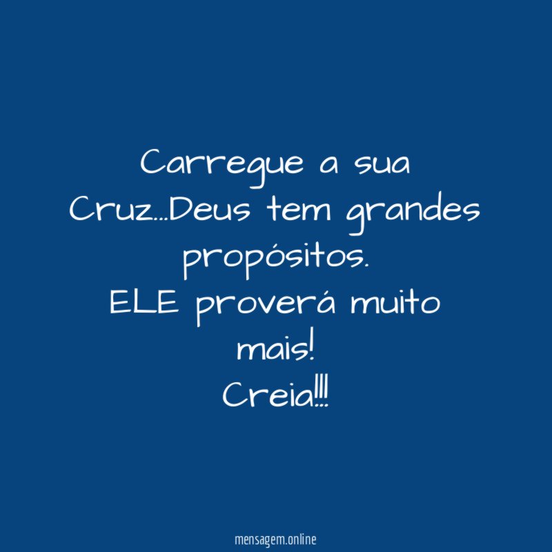 Carregue a sua Cruz