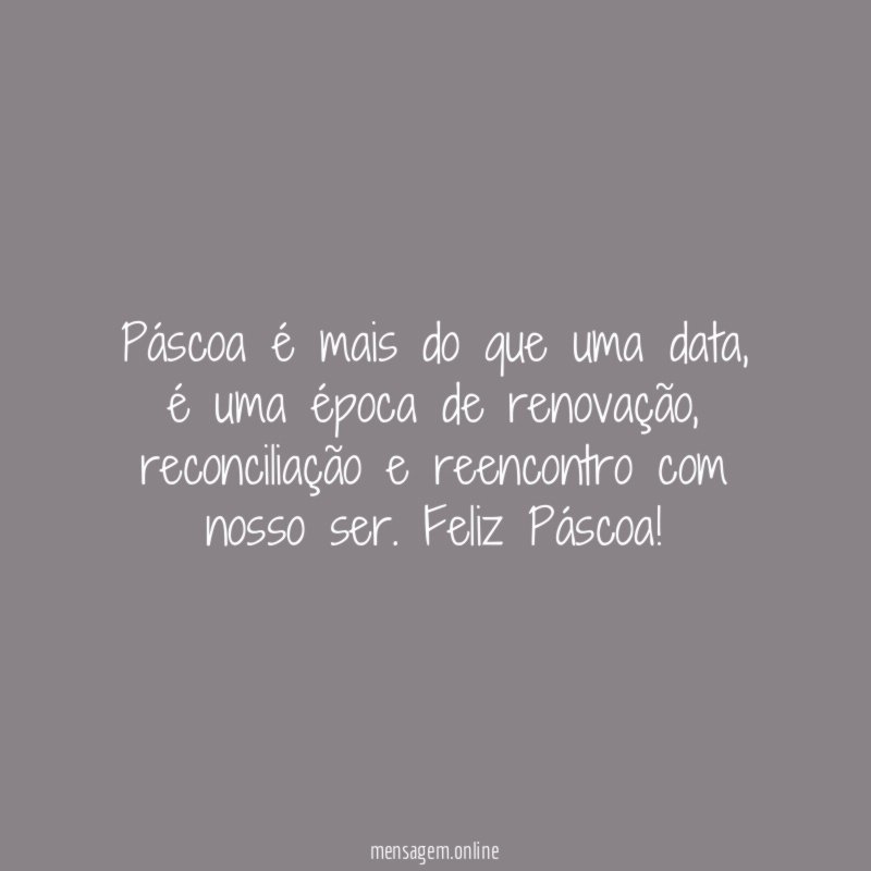 Época de renovação