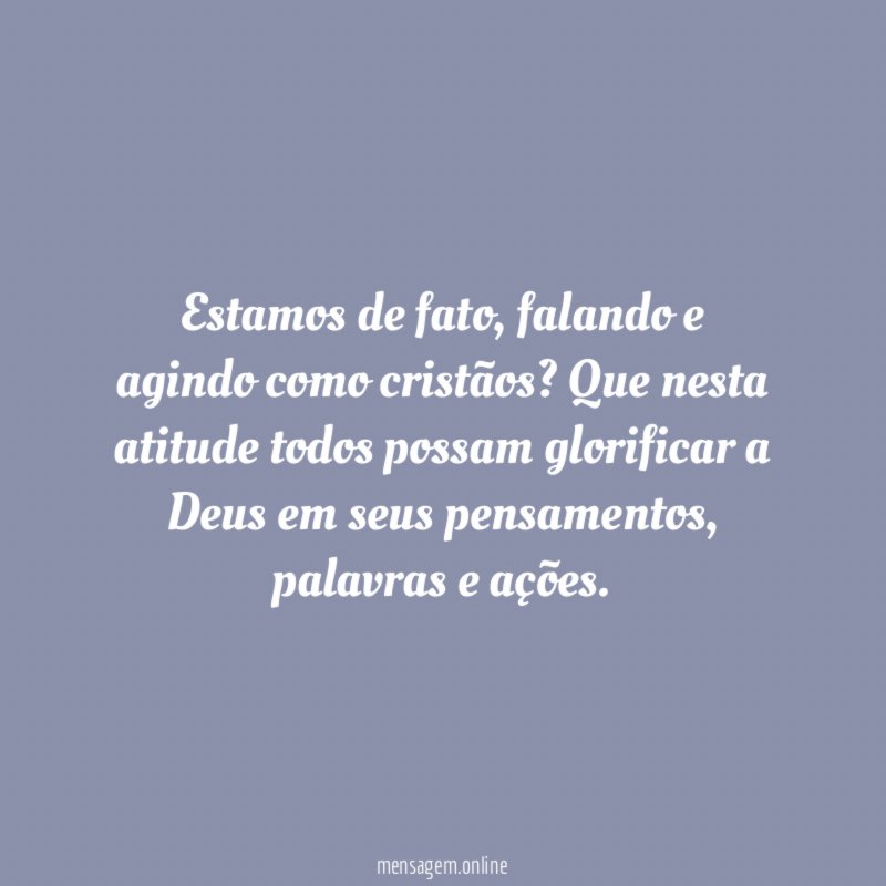 Estamos de fato