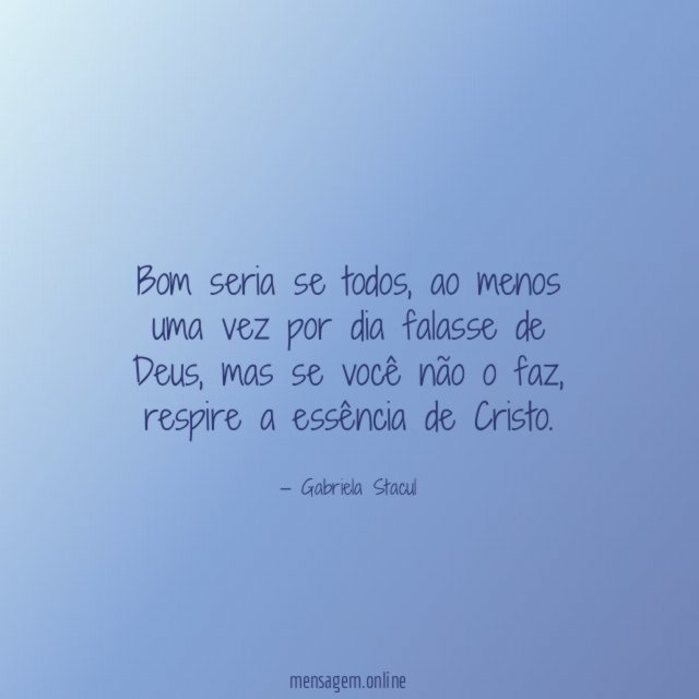 Bom seria se todos