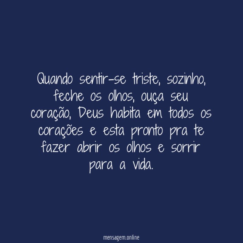 Quando sentir-se triste