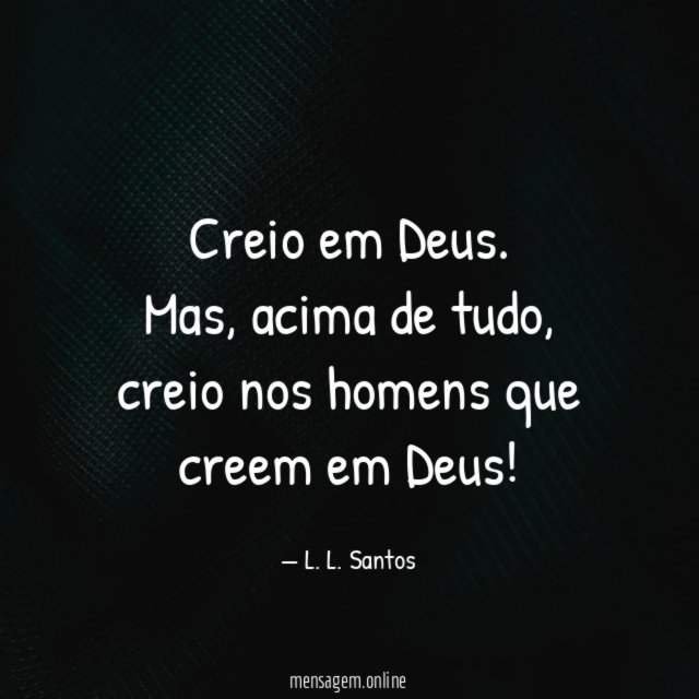 Creio em Deus