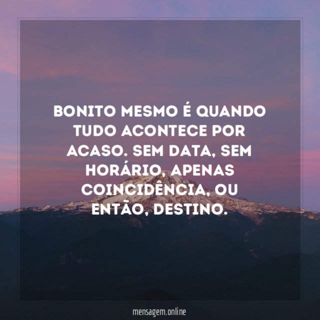 Bonito mesmo