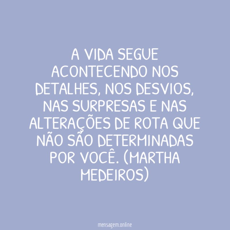 Alterações de rota