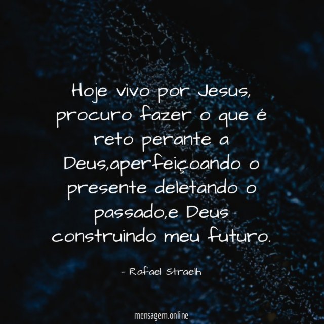 Hoje vivo por Jesus