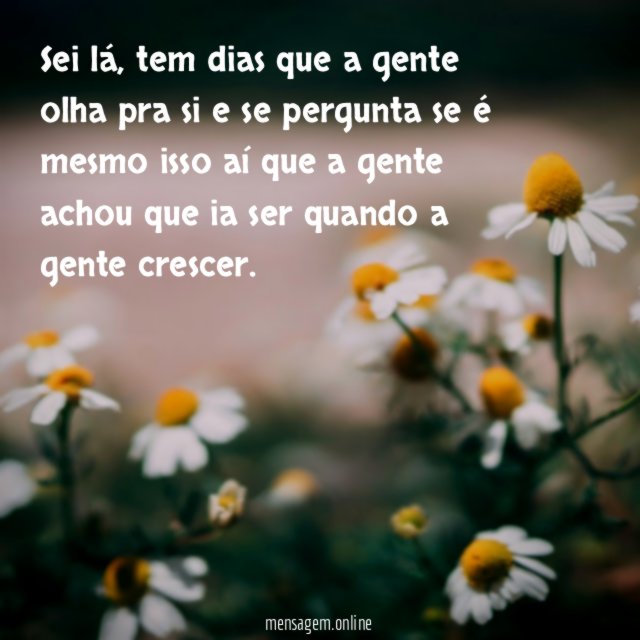 Quando eu crescer…