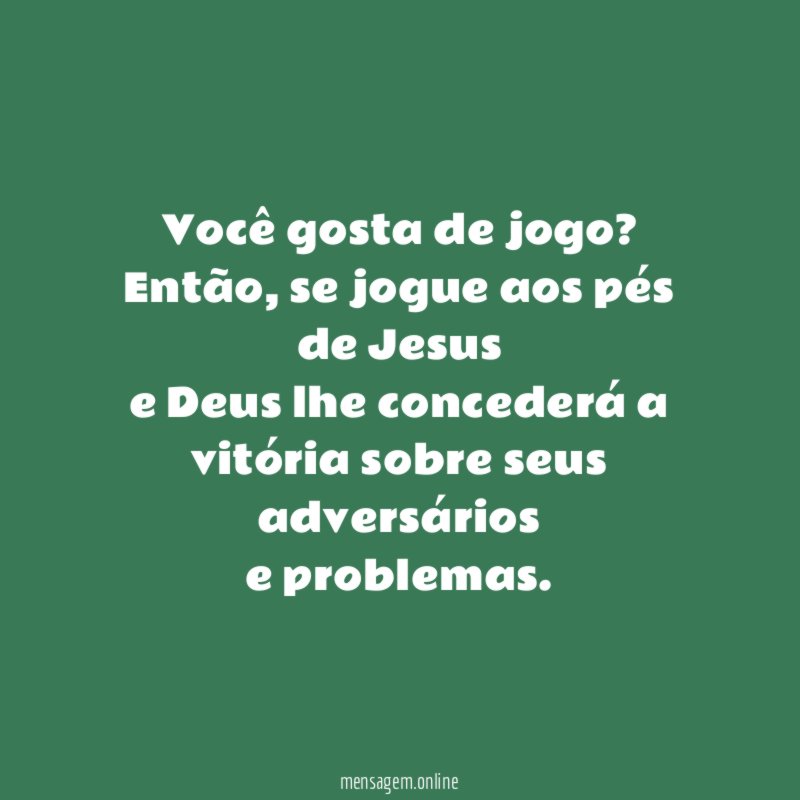 Você gosta de jogo